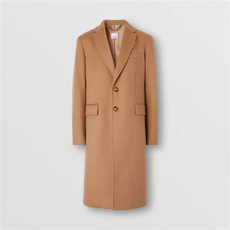 burberry prorsum mens red 90 cashmere coat|Wool Cashmere Tailored Coat in Camel .